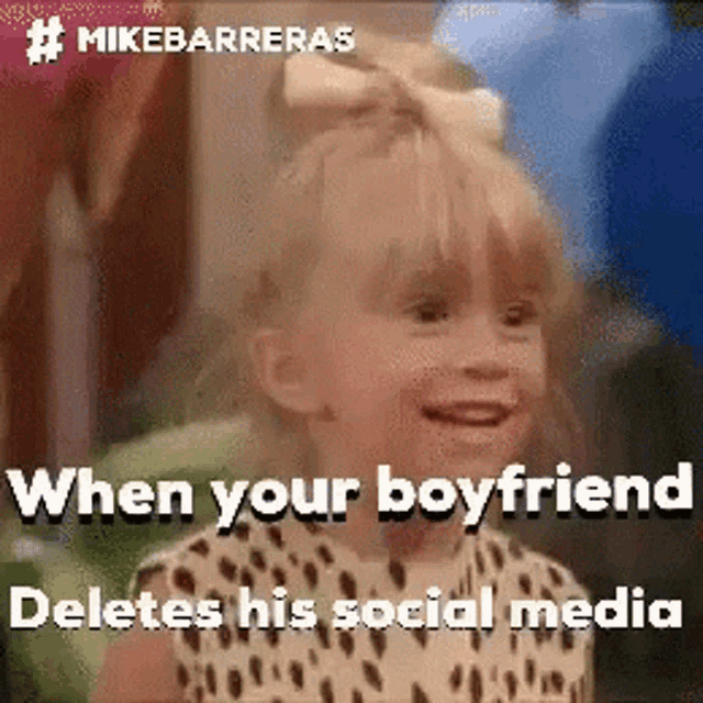 No Social Media When Your Boyfriend Deletes His Social Media GIF - No Social Media When Your Boyfriend Deletes His Social Media Wow GIFs
