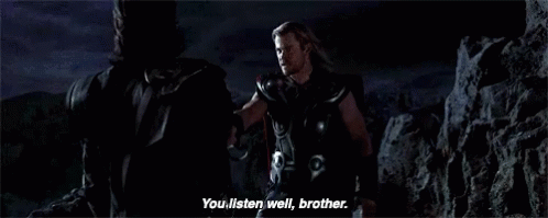 Listen Well Brother GIF - Listen Well Brother Loki GIFs
