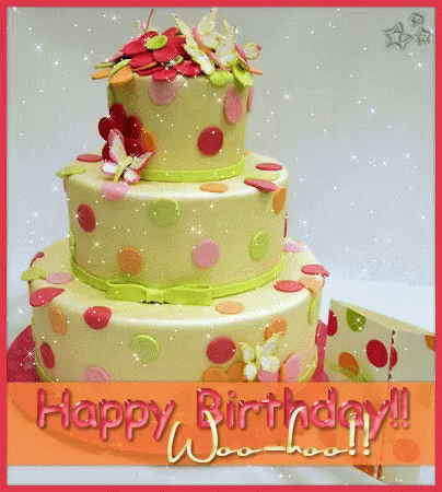 Happy Birthday Birthday Cake GIF - Happy Birthday Birthday Cake Woohoo GIFs