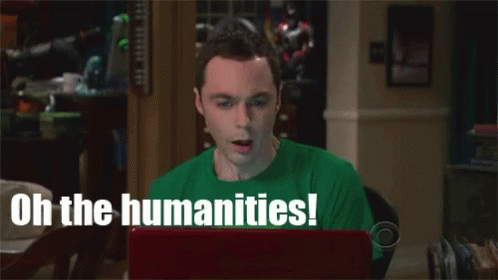 Zagen Oh The Humanities GIF - Zagen Oh The Humanities Big Bang Theory GIFs