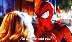 Spiderman Gwen GIF - Spiderman Gwen Coming With You GIFs