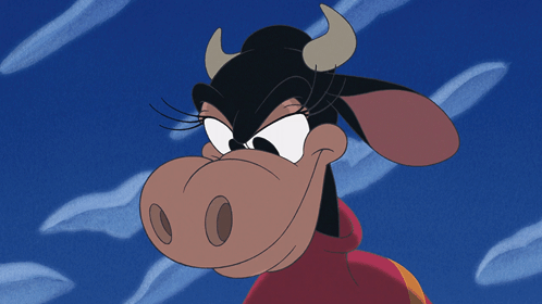 Clarabelle Cow Disney GIF - Clarabelle Cow Disney Surprised GIFs