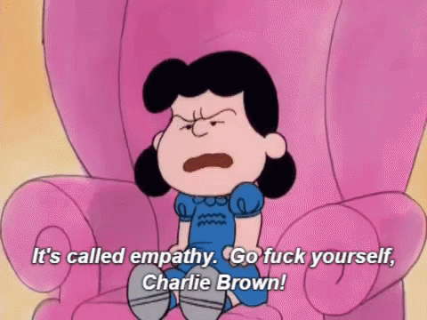 Lucy Peanuts GIF - Lucy Peanuts Empathy GIFs