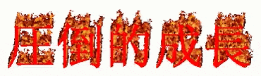 a chinese text that is burning in red letters