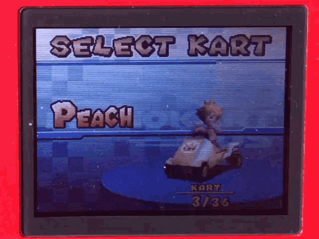 Peach Princess Peach GIF - Peach Princess Peach Mario Kart GIFs