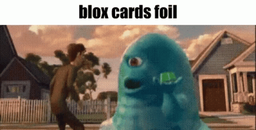 Blox Cards Foil GIF - Blox Cards Foil Bob GIFs