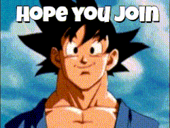 a picture of a cartoon character with the words hope you join below him