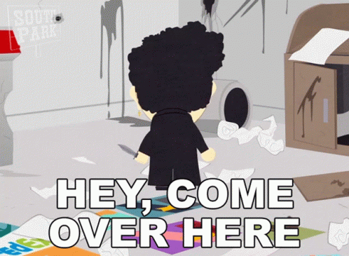 Hey Come Over Here Michael GIF