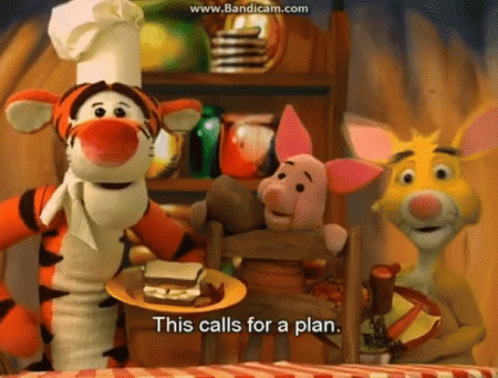 The Book Of Pooh This Calls For A Plan GIF - The Book Of Pooh This Calls For A Plan Plan GIFs