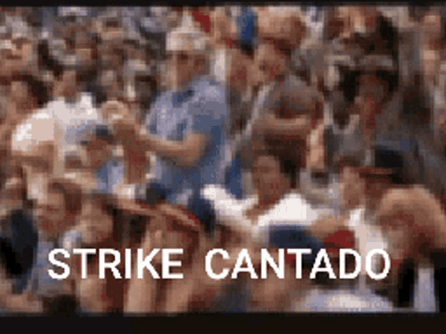 Strike Strike Cantado GIF