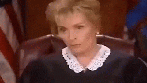 Judge Judy Annoyed GIF - Judge Judy Annoyed Dumbass GIFs