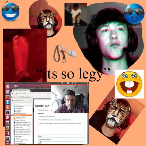 a collage of images with the words " it 's so legy " in the middle