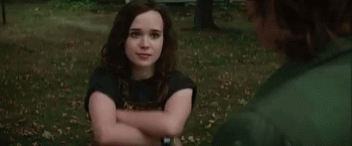 Ellen Page Shirt Off GIF - Ellen Page Shirt Off Bra GIFs