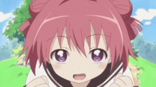 Yuru Yuri Is Starting Wink GIF - Yuru Yuri Is Starting Wink Heart GIFs