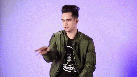 Around Brendon Urie GIF - Around Brendon Urie Talking And Talking GIFs