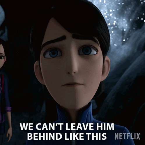 We Can'T Leave Him Behind Like This Jim Lake Jr GIF - We Can'T Leave Him Behind Like This Jim Lake Jr Trollhunters Tales Of Arcadia GIFs