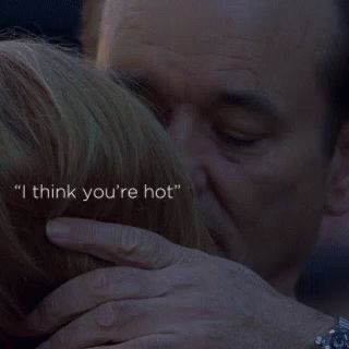 I Think Youre Hot Read GIF - I Think Youre Hot Read Bill Murray GIFs