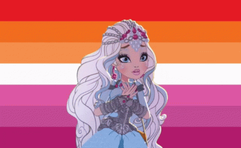 Lesbians Lesbian Flag GIF - Lesbians Lesbian Lesbian Flag GIFs