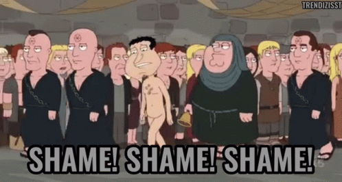Shame Family Guy GIF - Shame Family Guy Walk Of Shame GIFs