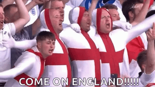 England Fans World Cup GIF