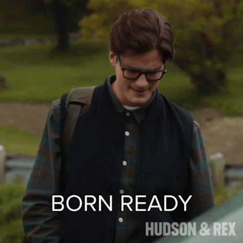 Born Ready Jesse Mills GIF - Born Ready Jesse Mills Hudson And Rex GIFs