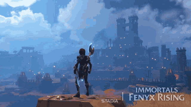 Standing And Watching Fenyx GIF - Standing And Watching Fenyx Immortals Fenyx Rising GIFs