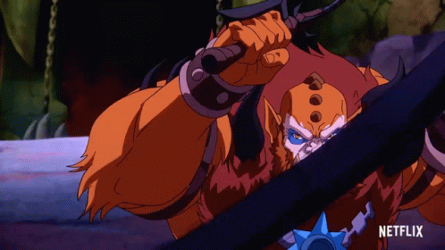 Whip The Rope Beast Man GIF - Whip The Rope Beast Man Masters Of The Universe Revelation GIFs