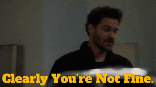 Station19 Jack Gibson GIF - Station19 Jack Gibson Clearly Youre Not Fine GIFs