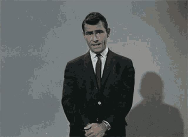 Rod Serling Fortune GIF - Rod Serling Fortune Strange Experience GIFs