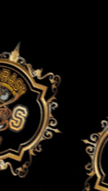 a sign that says t & s on it with a cup of coffee on a saucer