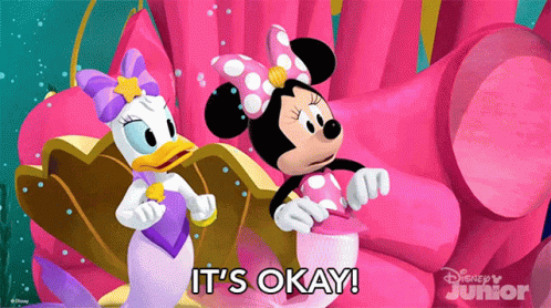 Its Okay Minnie Mouse GIF - Its Okay Minnie Mouse Daisy Duck GIFs