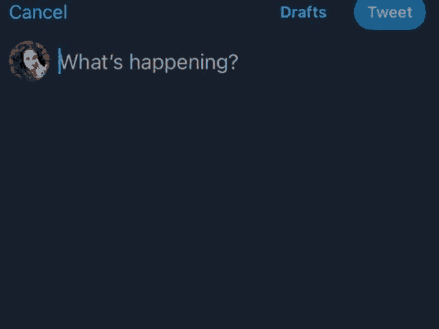 a screenshot of a tweet on twitter with a picture of a woman and the words `` what 's happening '' .
