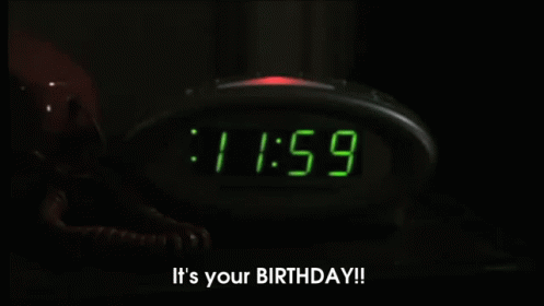 Birthday GIF - Its Your Birthday Midnight Twelve O Clock GIFs