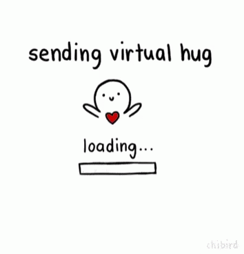 Sending Virtual Hug Hug GIF - Sending Virtual Hug Hug Hug Sent GIFs