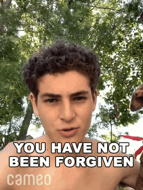 You Have Not Been Forgiven David Mazouz GIF - You Have Not Been Forgiven David Mazouz Cameo GIFs