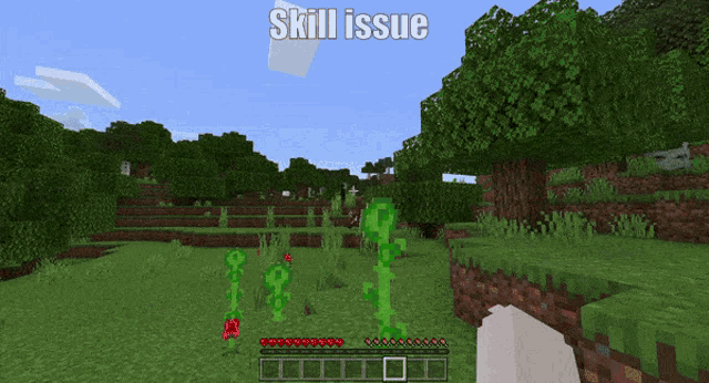 Skill Issue Minecraft GIF - Skill Issue Minecraft Og GIFs