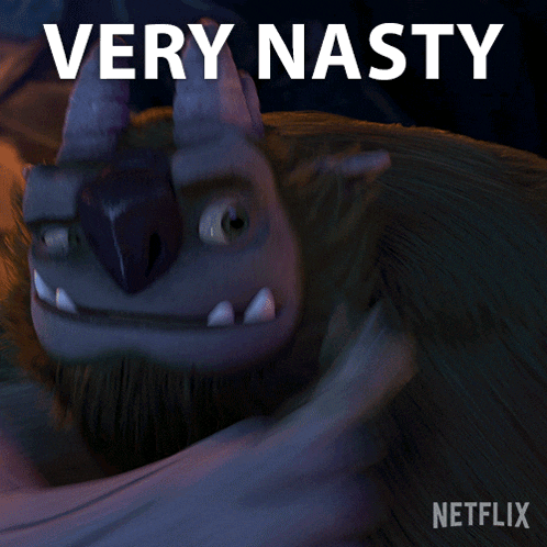 a very nasty netflix ad with a monster