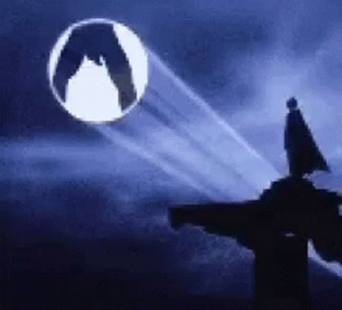 Batman Calling Batman GIF - Batman Calling Batman Batman Signal Light GIFs