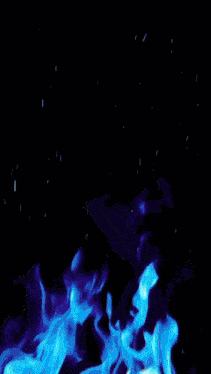 a blue lightning strike in the dark