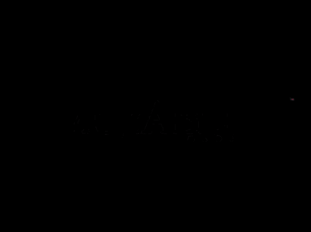 a colorful logo for mutable media on a dark background