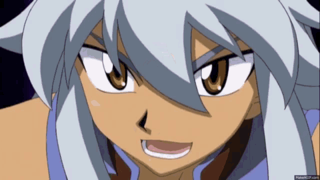 a close up of a cartoon character 's face with a gif.com link below it