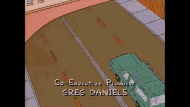 a cartoon of a bridge over a highway