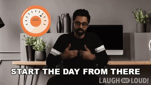 Start The Day From There Hasan Minhaj GIF - Start The Day From There Hasan Minhaj Meditate With Me GIFs