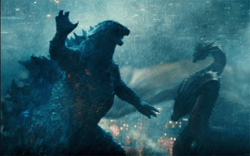 Godzilla Kaiju GIF - Godzilla Kaiju King Of The Monsters GIFs