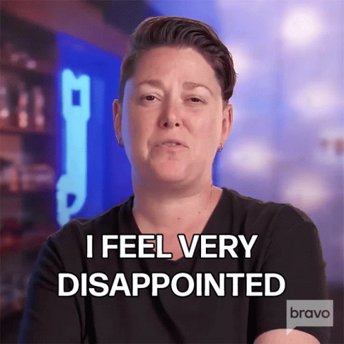I Feel Very Disappointed Top Chef GIF - I Feel Very Disappointed Top Chef Displeased GIFs