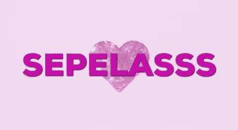 a heart with the word sepelass written on it