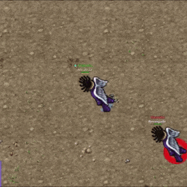 a screenshot of a video game shows a character named renegade