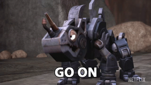 Go On Get Out Of Here Shoo Skrapit GIF - Go On Get Out Of Here Shoo Skrapit Dinotrux GIFs