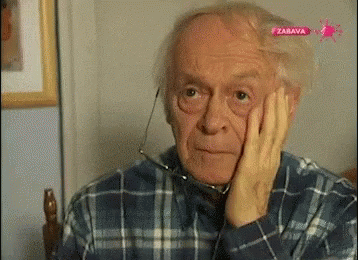Staring Old Man GIF - Staring Old Man Youre Not Normal GIFs