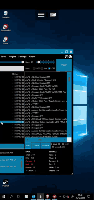 a screenshot of a computer screen shows a few lines of text